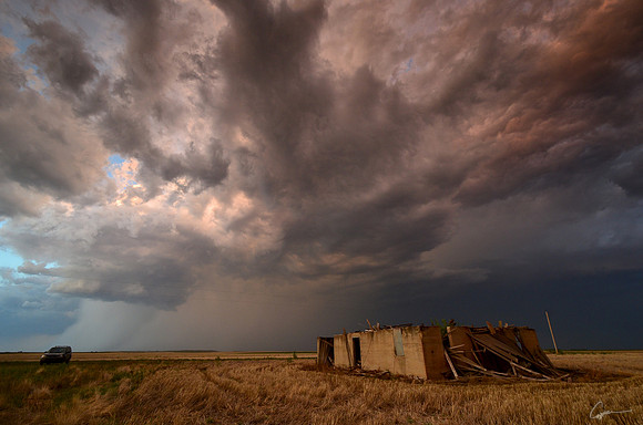Stormy Evening - Downs, KS