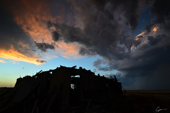 Stormy Evening - Downs, KS