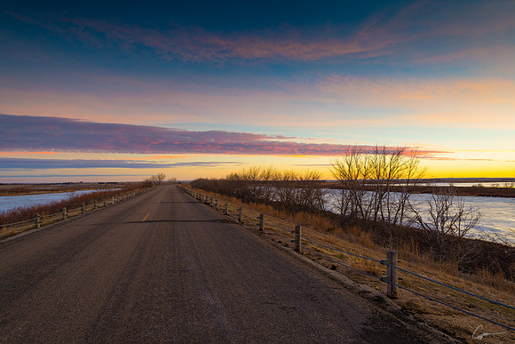 Waconda Lake from Lake Drive - Cawker City, KS