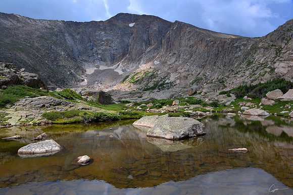 Fairchild Mountain from Crystal Lakes Trail