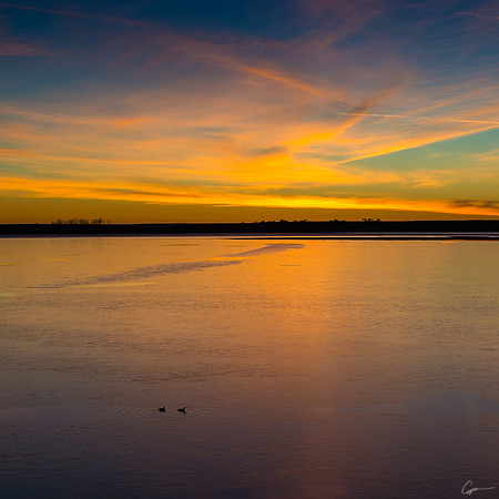 Waconda Lake from Lake Drive - Cawker City, KS