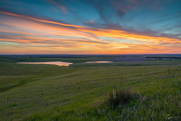 Bluffs near Tipton, KS