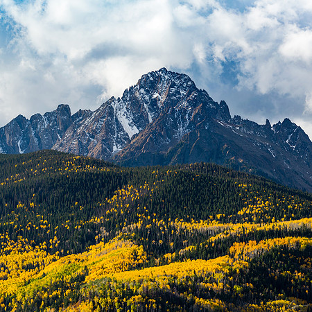 Mount Sneffels from County Road 5 near Ridgway, CO