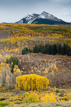 Chair Mountain from near McClure Pass