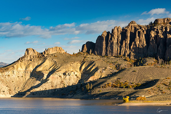 Dillon Mesa and Blue Mesa Reservoir near Gunnison, CO