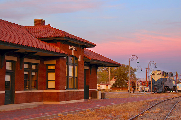 Missouri Pacific Depot - Downs, KS